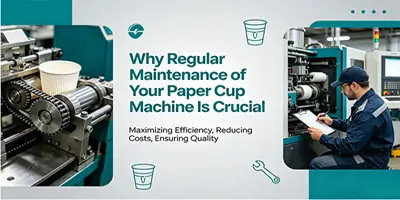 Why Regular Maintenance of Your Paper Cup Machine Is Crucial